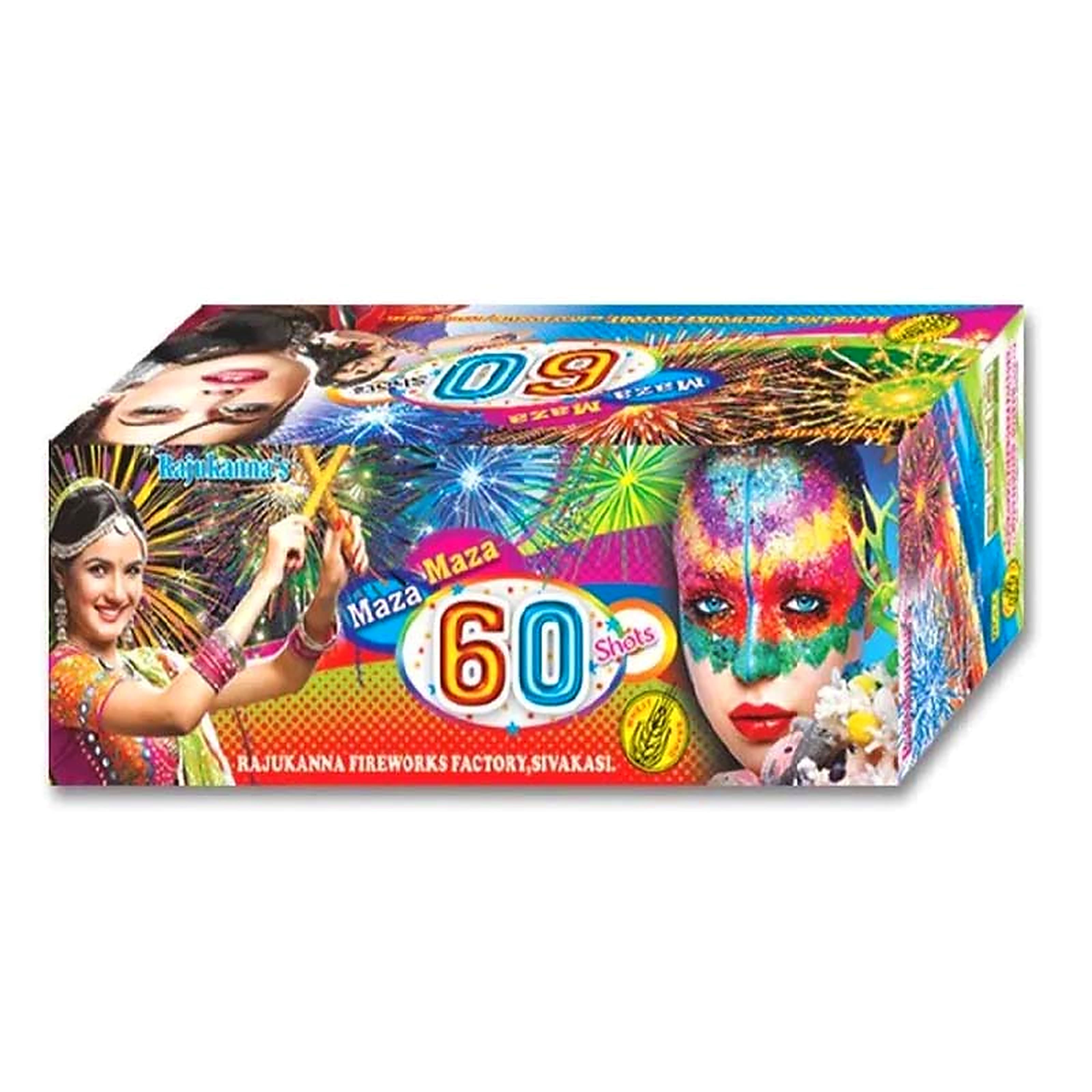 60 SHOTS MULTI COLOR