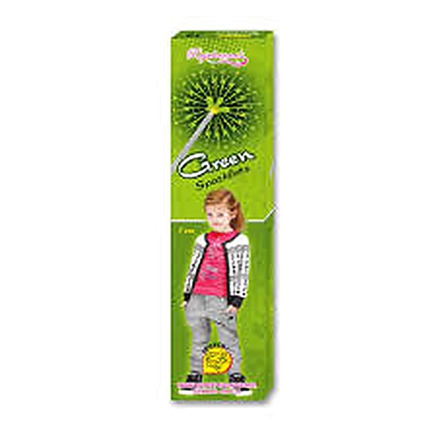 7 Cm Green Sparkle